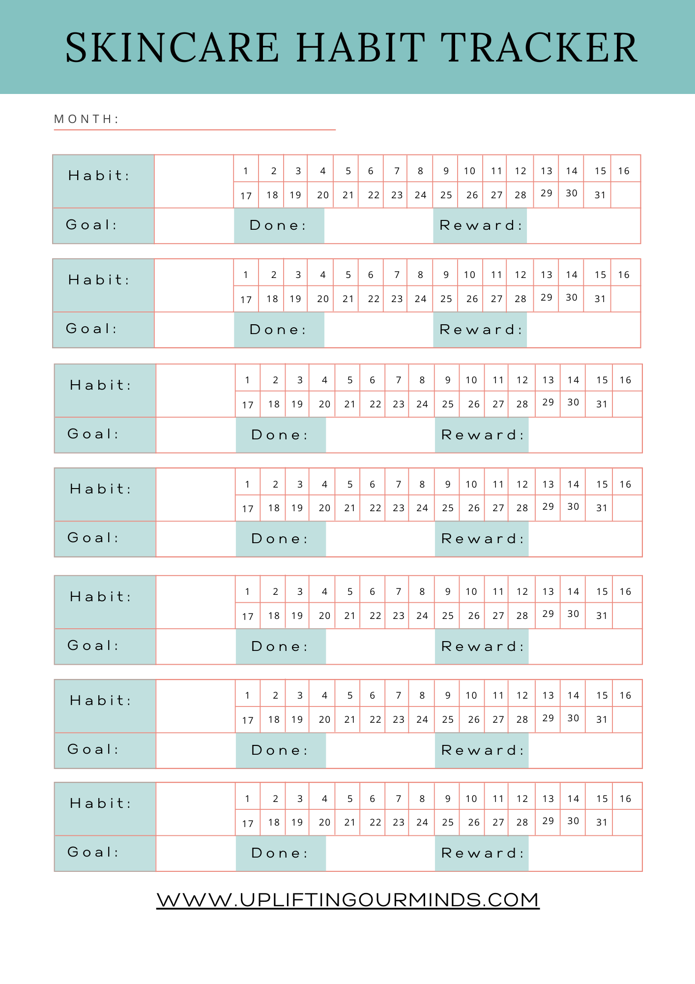 SELF CARE DIGITAL PLANNER